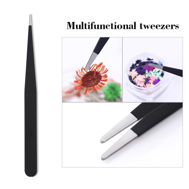 1pcs Double-ended Stainless Steel Cuticle Pusher Dead Skin Push Remover For Pedicure Manicure Nail Art Cleaner Care Tool: Ivory