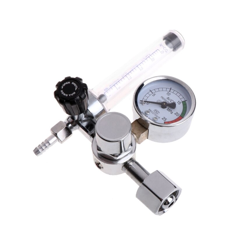 Metal svejsning gas argon  co2 tryk flow meter regulator mig tig mag svejsning gauge