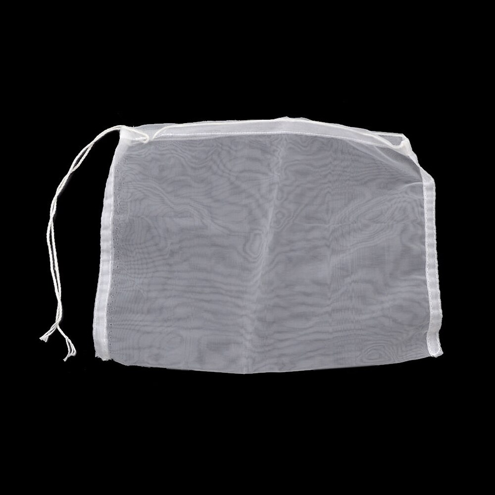 Nut Milk Bag 4 Sizes Reusable Food Strainer Multiple Usage, Cold Brew Coffee Filter, Strong Nylon Mesh, Cheesecloth Juice Filter: M