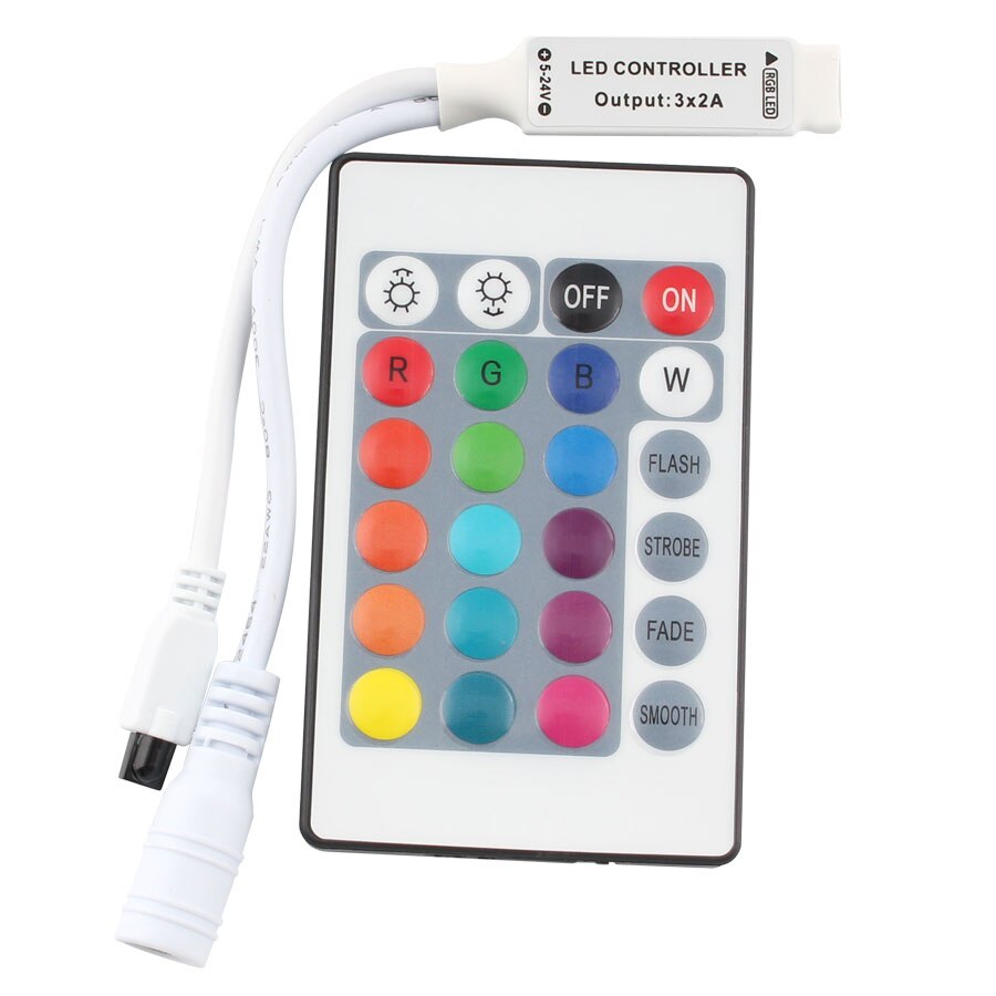 DC 12V 24V Led Rgb Remote Controller 24Key 44Key Mini IR Rgb led Strip controller Remote 24key 44key Magic Home