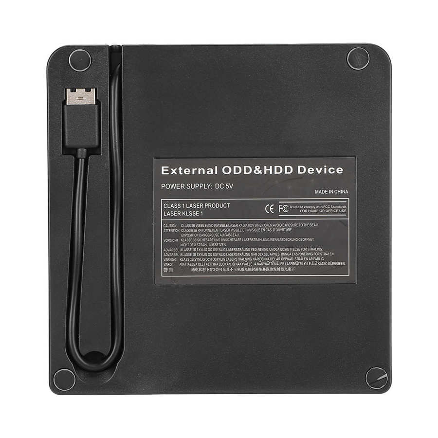 External drive USB3 0 -DVD drive External computer optical drive Black and DVD for WIN98/ME/2000/XP