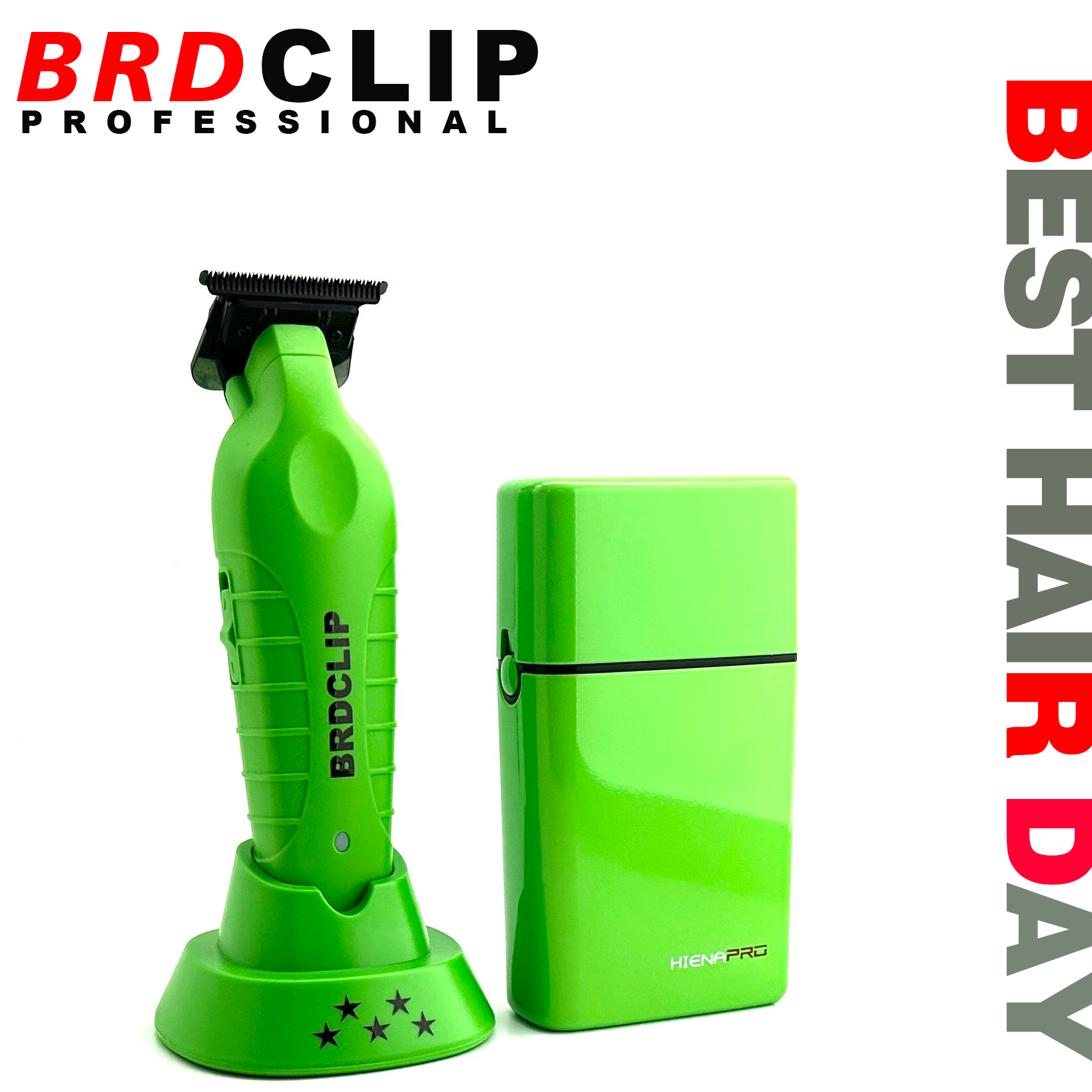 BRDCLIP Hochleistungs-Profi-Friseur-2-teiliges einstellen 8000 U/min Rasierer Bildhauerei Salon Haarschneider Keramikklinge Haarschneidemaschine beenden-Maschine