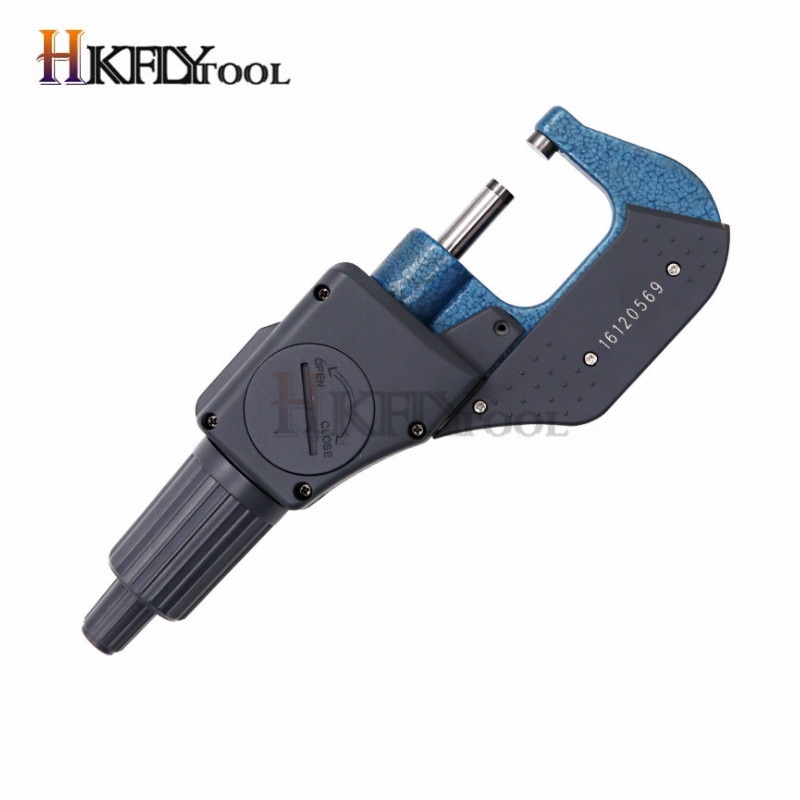 0.001mm Electronic Outside Micrometer 0-25mm Digital Micrometer Caliper Gauge Meter Micrometer Carbide Tip Measure Tools