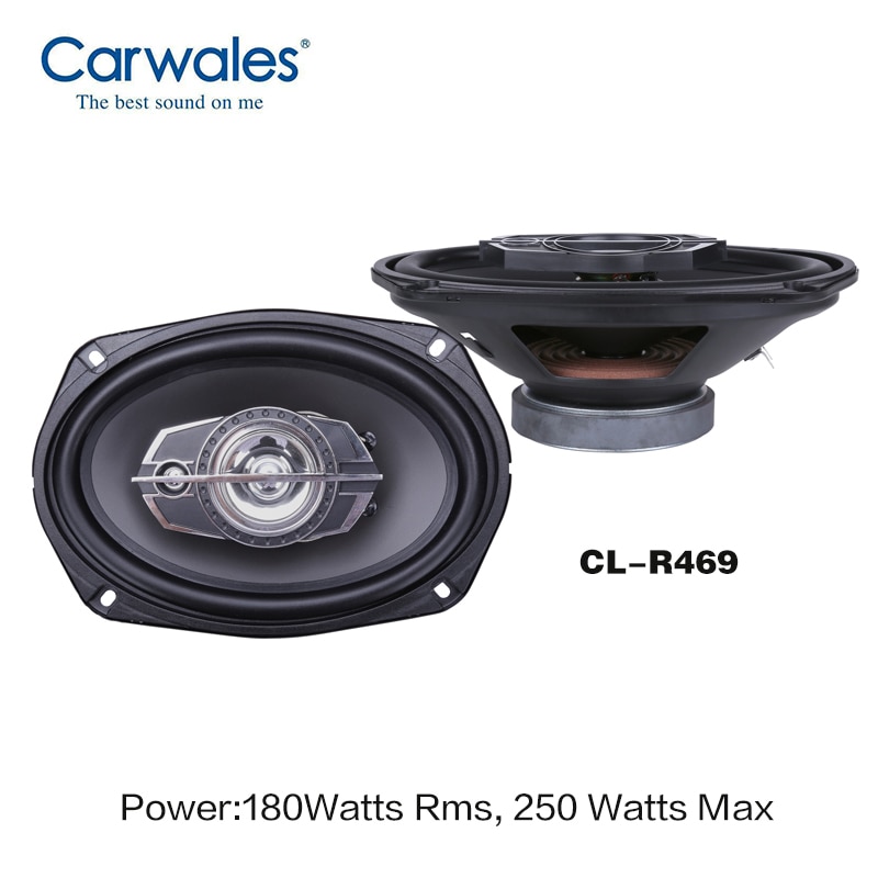 6*9 Auto Luidspreker Gekoppeld Automobiel HiFi 3Way Coaxiale Speaker met Bass &amp; Tweeter Audio Muziek Speakers voor Auto