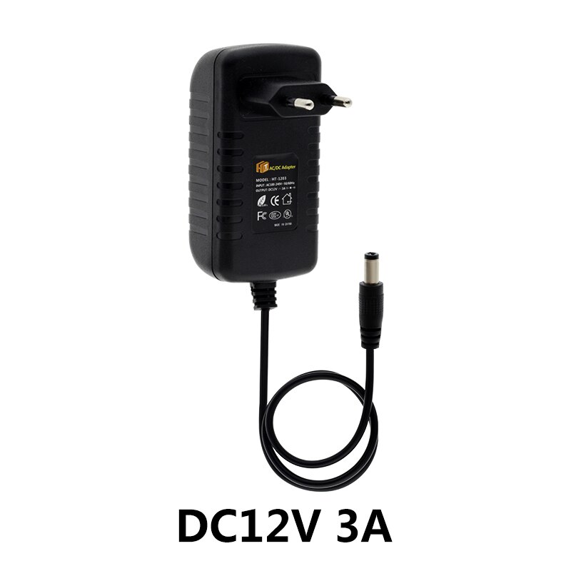 Led Power Adapter AC110V 220V Naar DC12V 24V Verlichting Transformator 1A 2A 3A 5A 6A 8A 10A Met eu/Us Plug Voor Led Strip