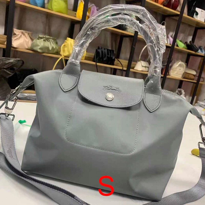 Vrouwen Schoudertas Voor Reizen Winkelen Causale Messenger Tassen Mode Vrouwelijke Grote Capaciteit Crossbody Tassen: Grey  S