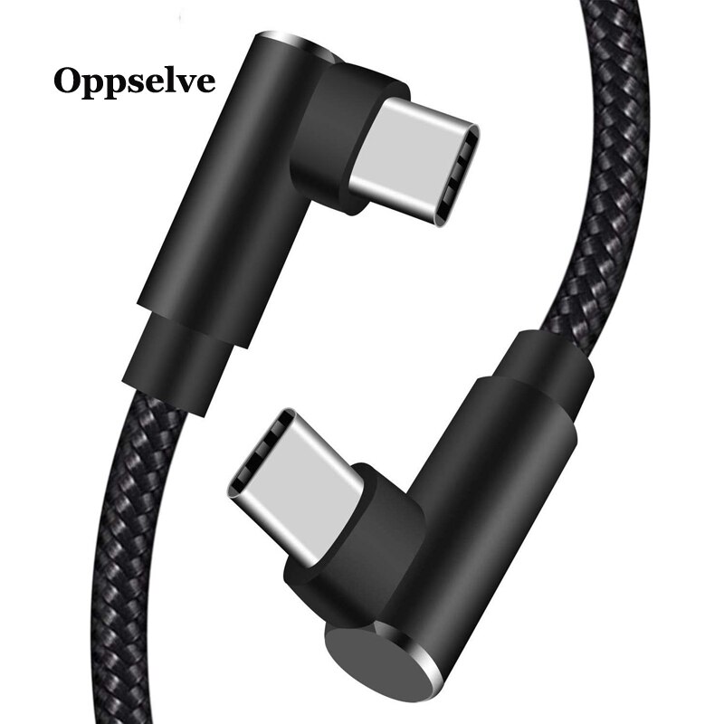 Câble USB type-c L pour recharge rapide, cordon de chargeur USB-C pour téléphone xiaomi redmi note 7 USB-C et Samsung Galaxy S10 S9 S8 S20