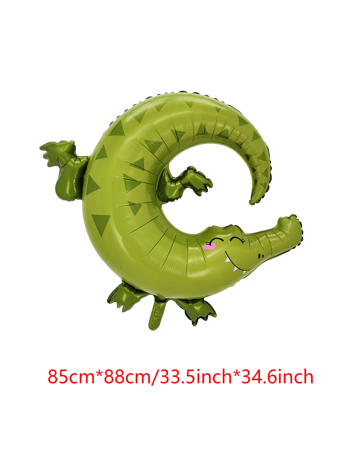 Globos de aluminio de animales grandes, mono, León, cebra, elefante, jirafa, cocodrilo, decoraciones para de cumpleaños y Día de los niños: Marble