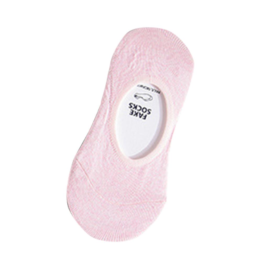 Jedna Para Damskie Skarpety Invisible iShine - Bawełna Antypoślizgowe - Niskie Wycięcie Casual & Sport