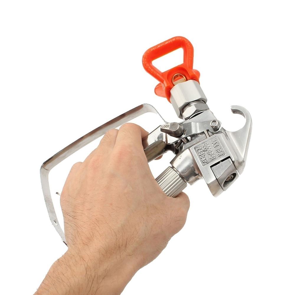 Airless verfspuit airbrush 3600 psi hoge druk geen gas 248 bar/tip guard spuitmachine verfspuitmachine