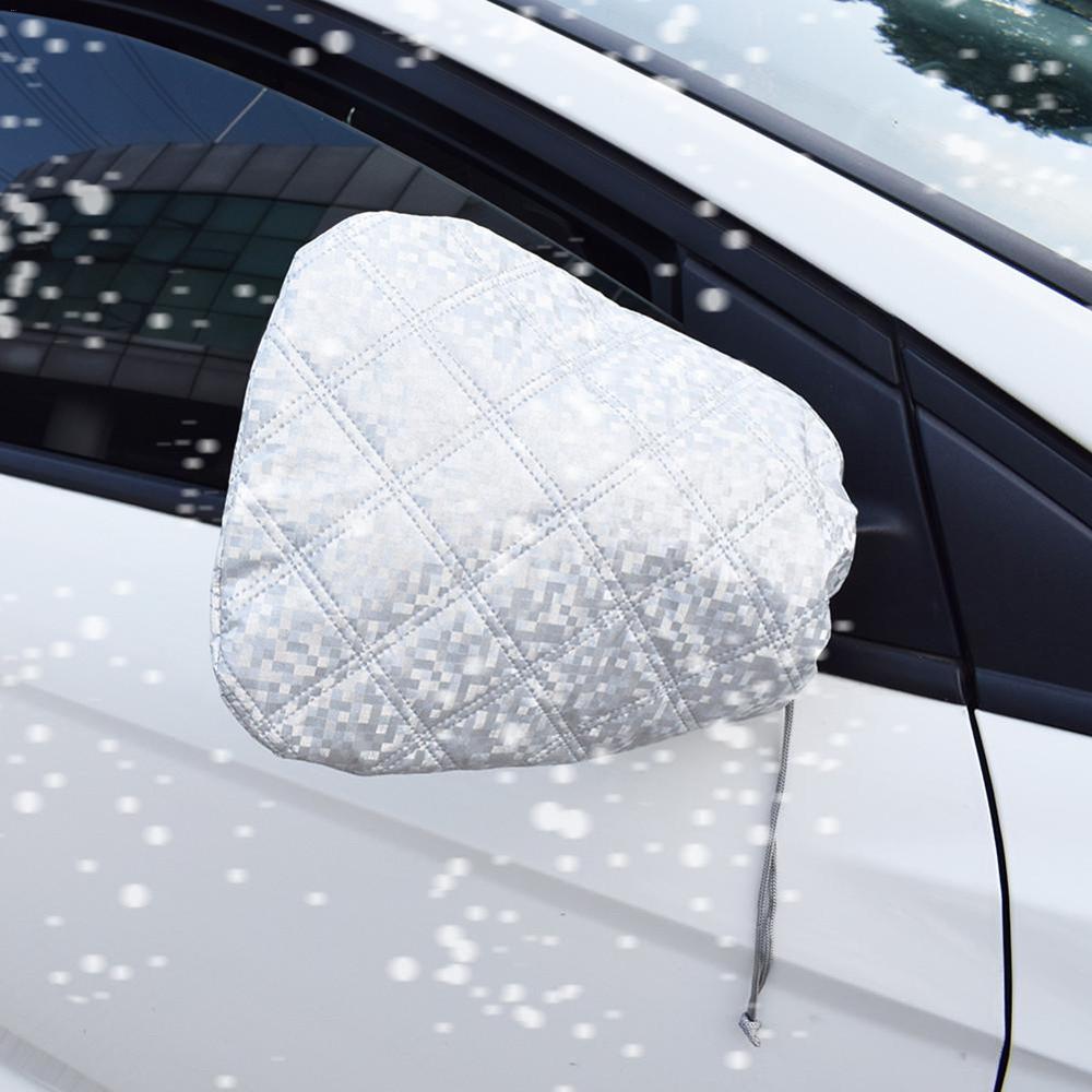 2 Pc Auto Rear View Side Spiegel Beschermhoes Vorst Guard Sneeuw Winter Waterdichte Cover Voor Achteruitkijkspiegel Beschermende cover