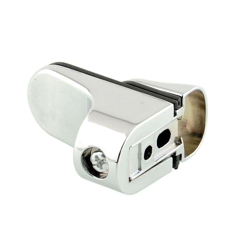 Glass Shelf Metal Adjustable Bracket Glass Plate Holder Support Polished Chrome