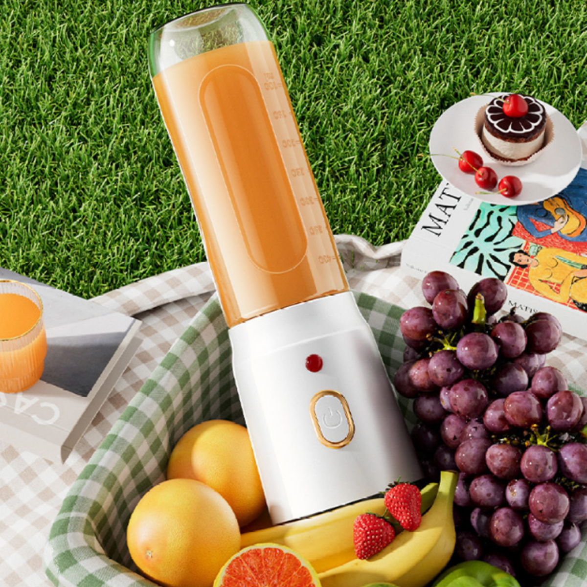 450ML Draagbare Elektrische Blender 40W USB Oplaadbare Draadloze Juicer Hoge Krachtige Juicer Cup Voor Smoothie Milkshake Sap Voedsel