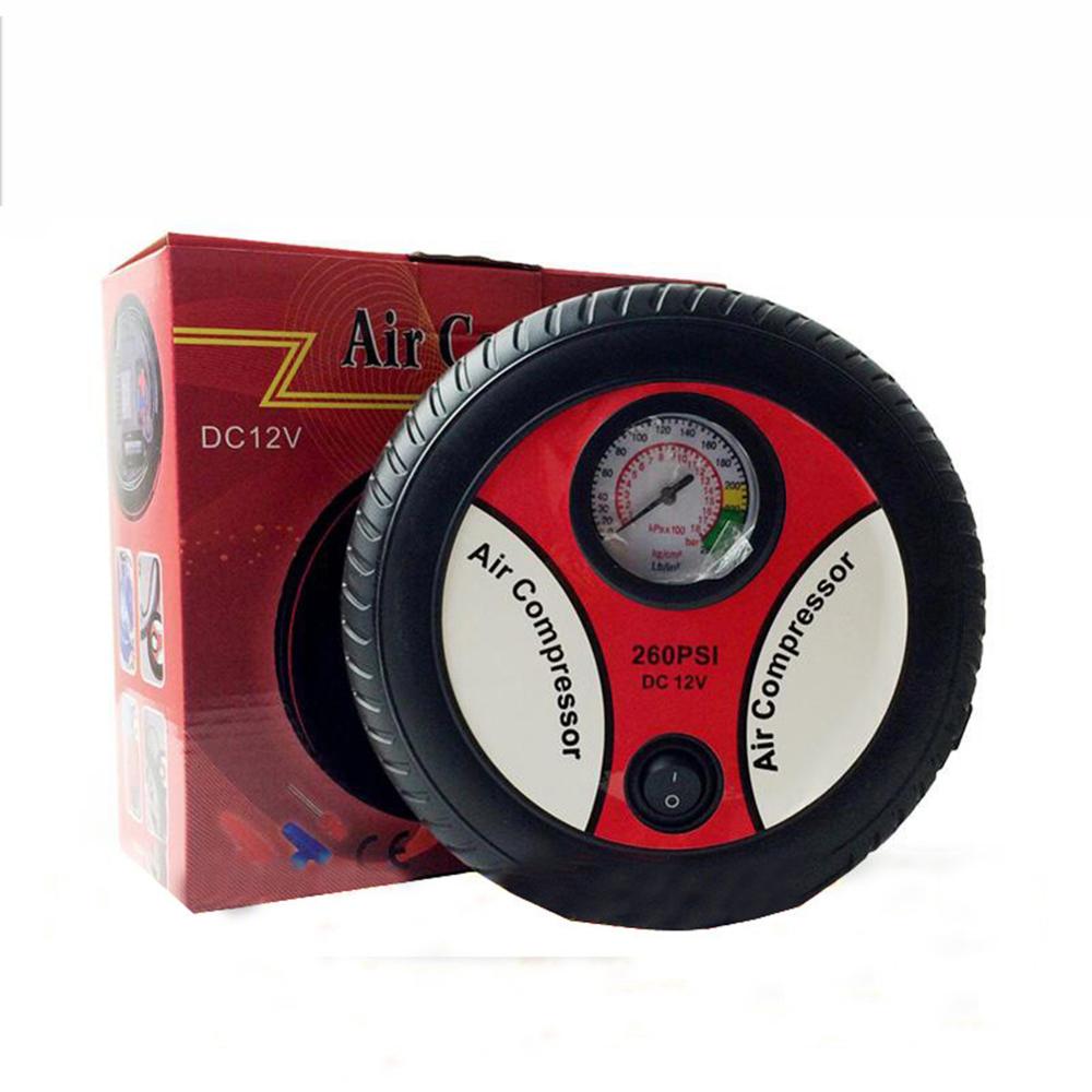 Universele elektrische opblaasmachine met 12v ingangsspanningen, autobandenpomp, luchtcompressor, bandenpomp