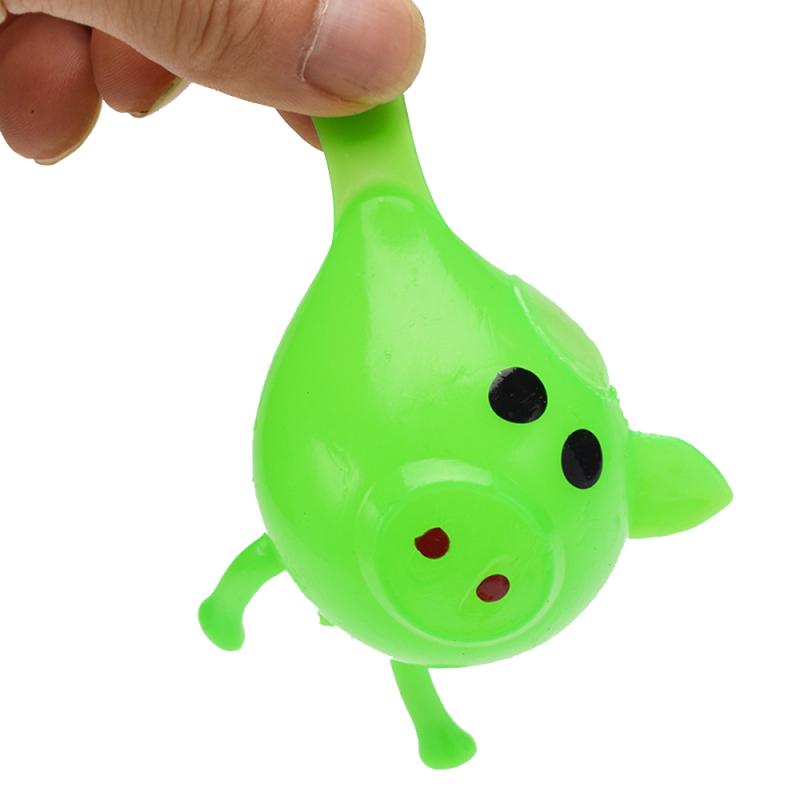 1Pcs Jello Pig Leuke Anti Stress Fidget Splat Water Varken Bal Vent Speelgoed Ontluchting Sticky Pig Squishy Antistress Relief grappige