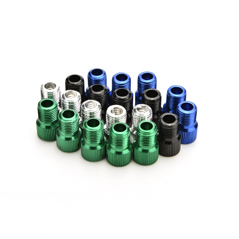 5 sztuk Adapter Zaworu Roweru Szosowego - Konwerter Pompki Presta na Schrader Narzędzia do Naprawy Dętek