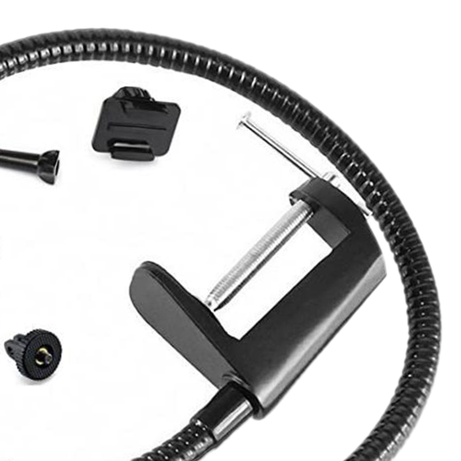 Bureau réglable Webcam Support Caméra Téléphone Support De Téléphone Portable Pour Logitech 360 ° Bras Flexible Support de Bureau Avec pince 1/4 fileté