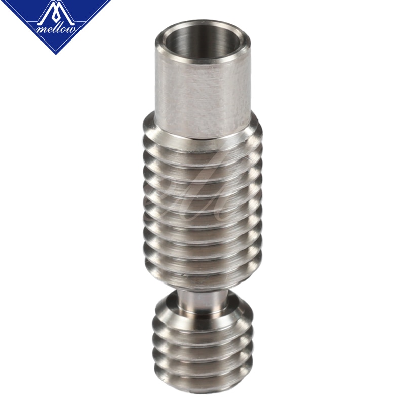 Mellow All-Metal NF V6 titane alliage chaleur break TC4 (Grade5) 3D imprimante buse gorge pour 1.75mm/3.00 HOTEND E3D V6 bloc chauffant