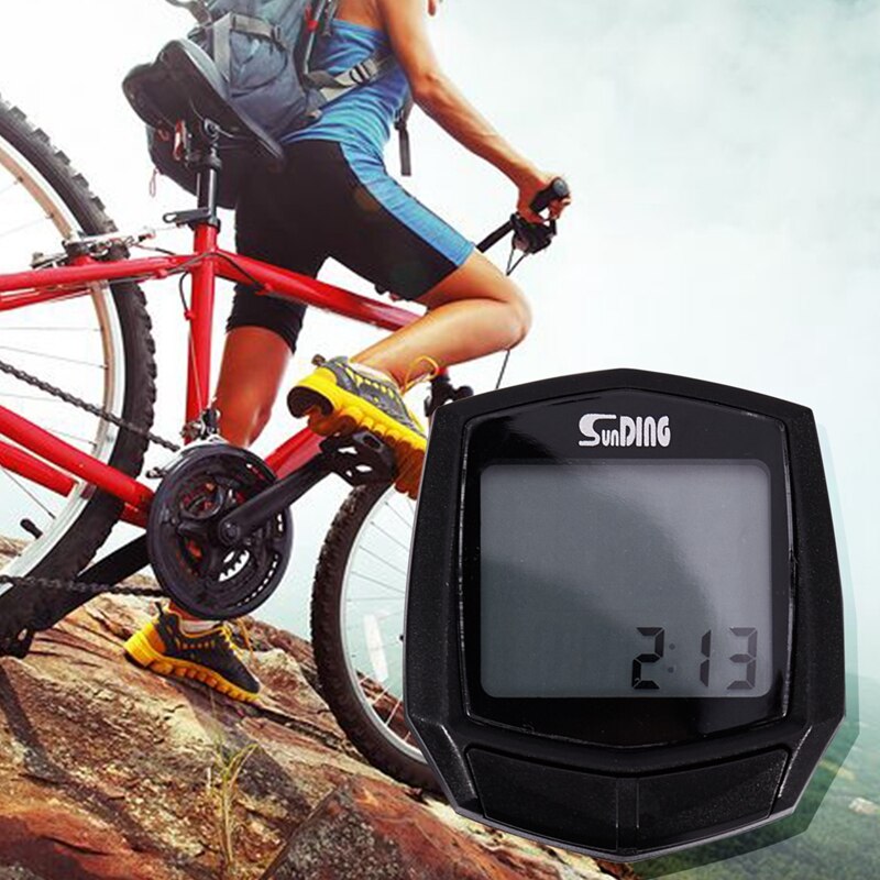 Sunding SD 581 bike speedometer wired stopwatch bicycle computer cycle cycling odometer accessories