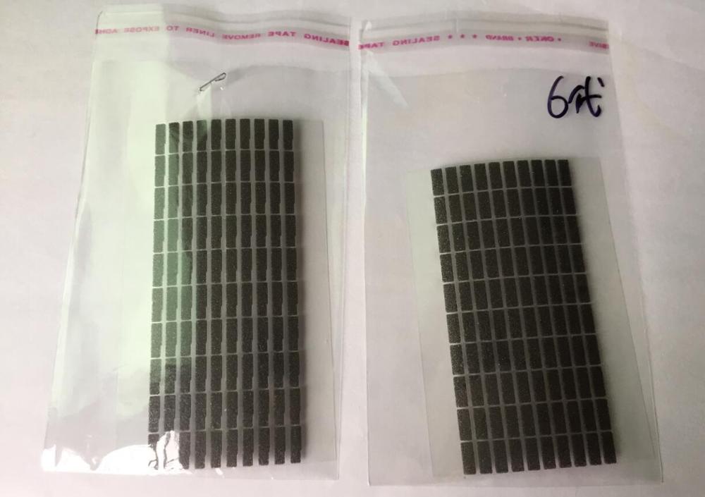 100 zestawów/partia gąbka uszczelniająca naklejki z pianki LCD i digitizer ekran dotykowy flex cable naklejki na iPhone 4 4S 5 5S 6 Plus 6plus 6 P 7 8