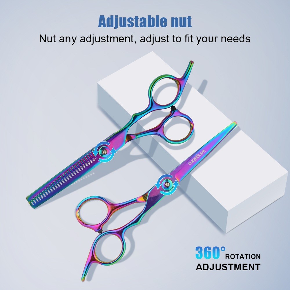6.5 Inch Kappersschaarset, Professionele Haarknipschaar Dunner Wordende Schaar, Hulpmiddelen Voor Het Knippen Van Haar Styling