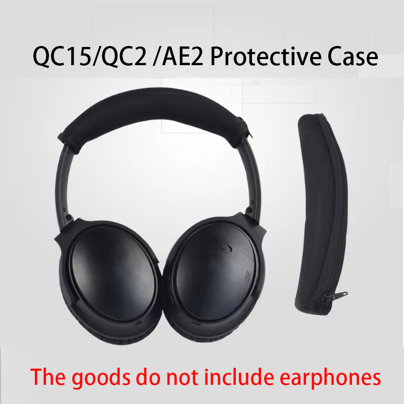 Vervanging Oorkussens Voor Bose QC35 Voor Quiet Comfort Qc 35 25 15 Ae 2 Ii Hoofdtelefoon Memory Foam oorkussens: Blauw