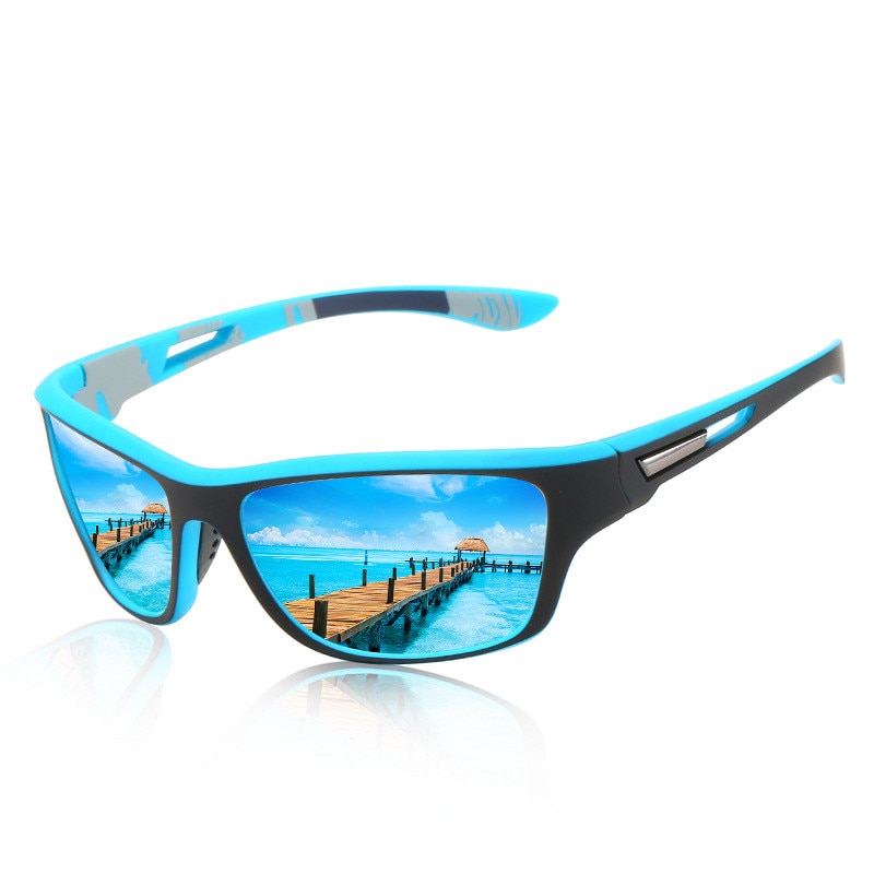 Classic Square Sunglasses Men Women Sports Outdoor Beach Fishing Travel Colorful Sun Glasses UV400 Goggles