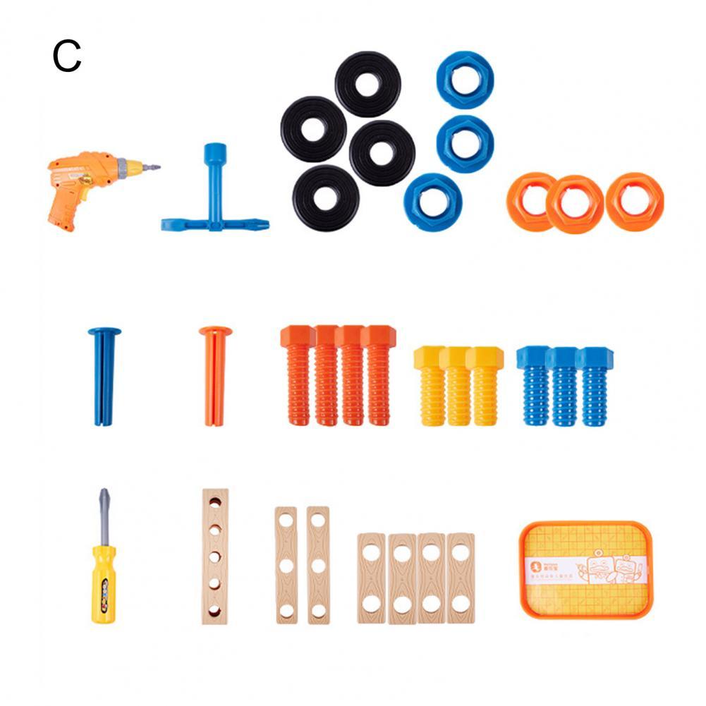 1Set gioco di ruolo sviluppo del cervello giocattolo strumento di riparazione 3D universale fai finta di giocare giocattolo fai finta di giocare giocattolo per interni:  C