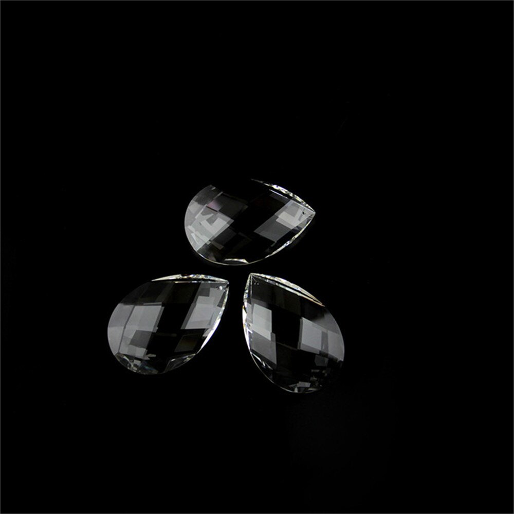 10 stk / mye 50mm ,  detaljhandel chinapostfreeshipping, krystall fasettert pæreform, lysekrone krystall prismer