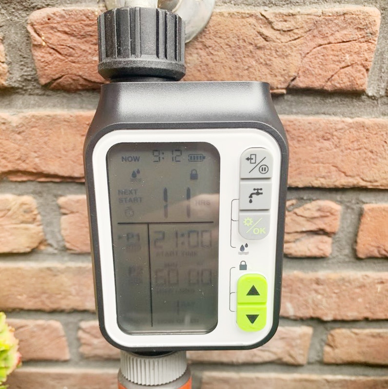Watering Timer with Rain sensor Irrigation Timer Waterproof Water Level Sensor Automatic Watering System Irrigation Controller