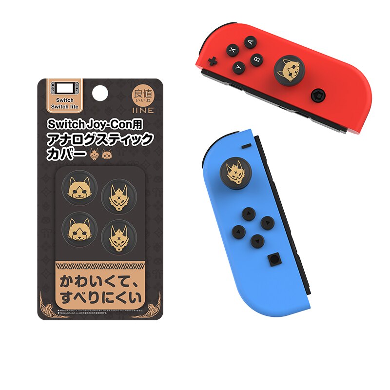 Monster Hunter AUFSTIEG Lagerung Tasche Spiel Console Schützende Film Joycon Controller Abdeckung Fall Thumb Grip Caps für Nintendo Schalter