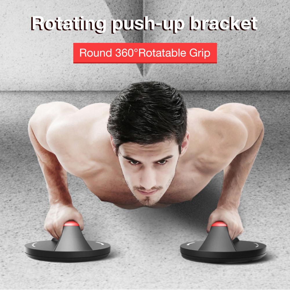 Push Up Bars Non Slip Pushups Brede Handvat Comfort Grips Workout Apparatuur Roterende Circulaire Push-Up Beugel Push Up Bars