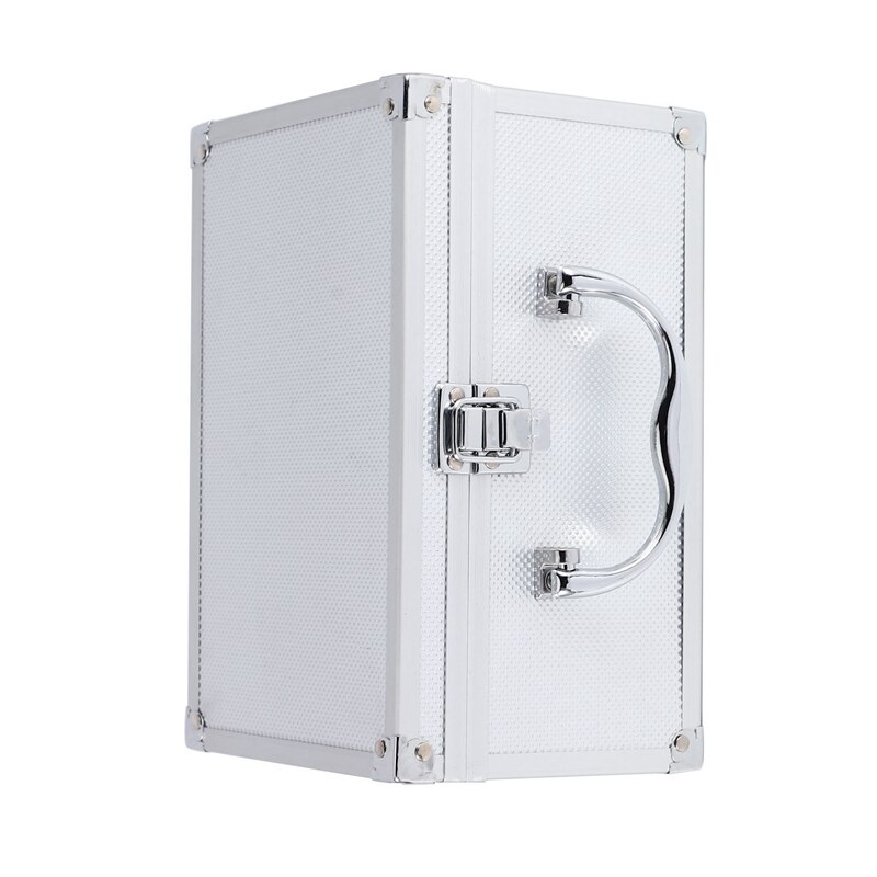 Aluminium Gereedschapskist Draagbare Veiligheid Apparatuur Instrument Case Display Case Koffer Hardware Tool Case 230X150x125mm