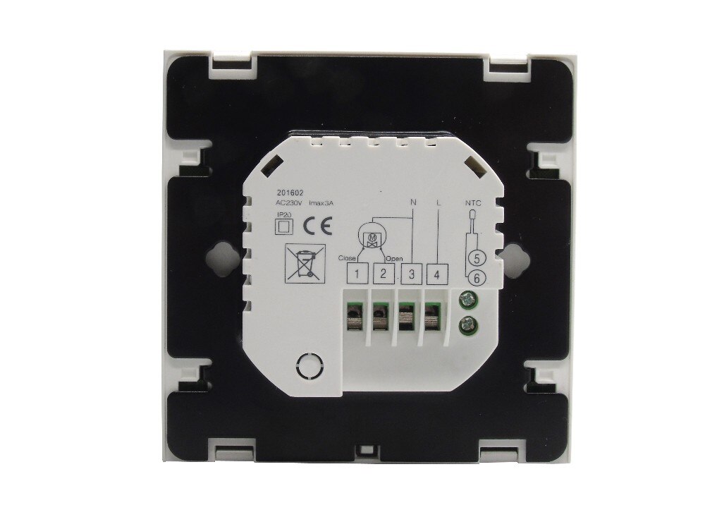 Programmerbar touch smart termostat gulvvarmesystem fan coil termostat gaskedel vand gulvvarme termostat