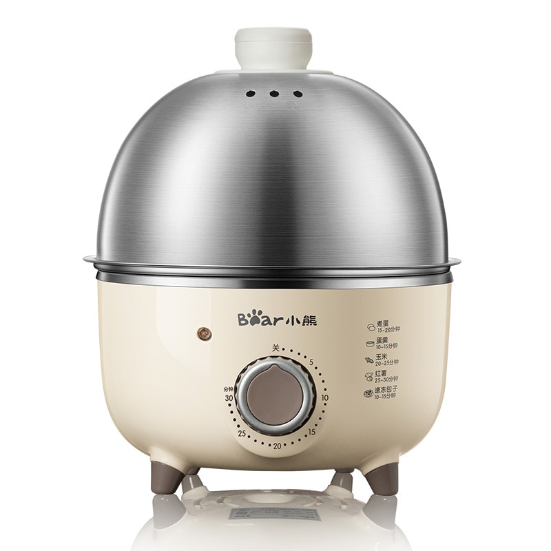 350W Elektrische Eierkoker Stoomboot Ontbijt Machine Automatische Multicooker Eierkoker Ei Vla Stomen Fornuis Met Timer 220V: 220-240V / EU