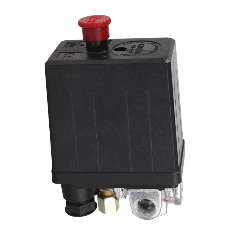 Heavy Duty Air Compressor Pressure Switch Control Valve 90-120PSI 1/4 Port