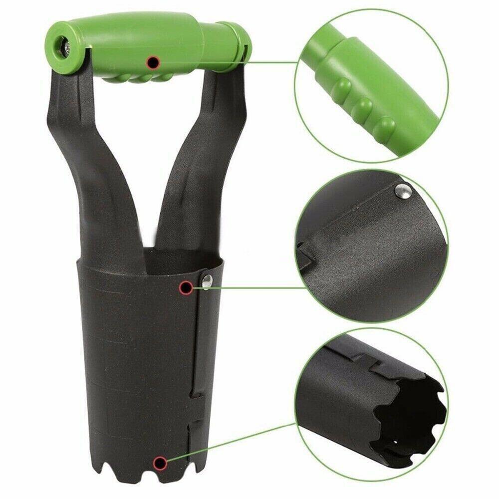 Metal Vegetable Plants Seedling Transplanting Gardening Yard Planter Hand Tools Weeding Family Vegetable Transplanting Tube