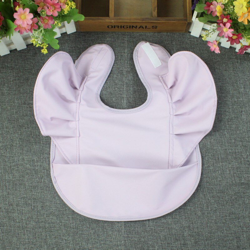 XCQGH 1 pz bavaglini morbidi per bambini Bandana asciugamano angelo neonato Burp panno accessorio per l&#39;alimentazione pranzo per bambini stoviglie: purple