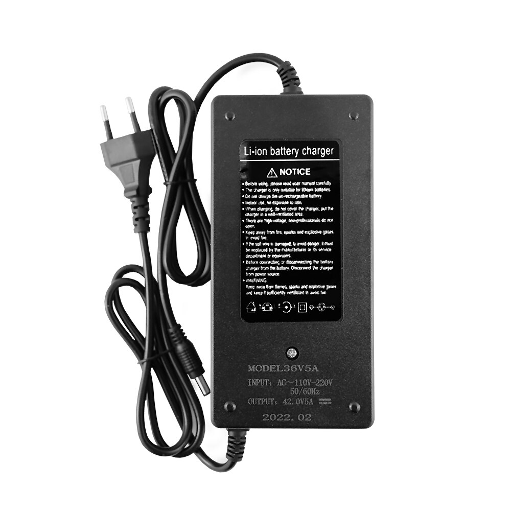 LiitoKala – chargeur 36V 2a 18650, sortie 42V 2a, entrée, Lithium Li-ion, li-poly, pour vélo électrique série 10 36V