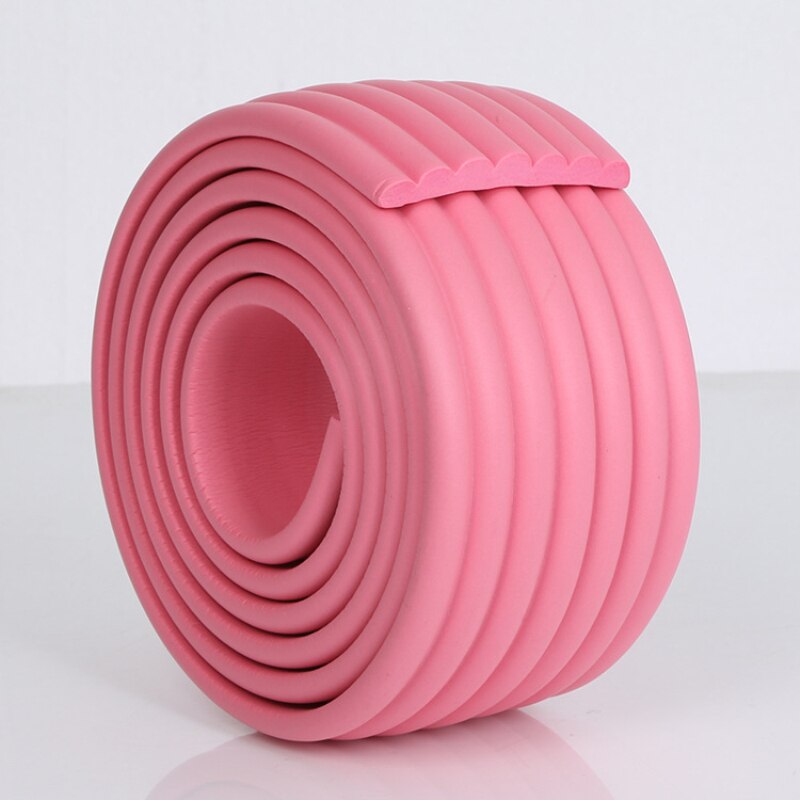 2M Baby Safety Foam Strip Table Desk Edge Guard Strip Corner Protector Furniture Corners Children Safety Foam: 06