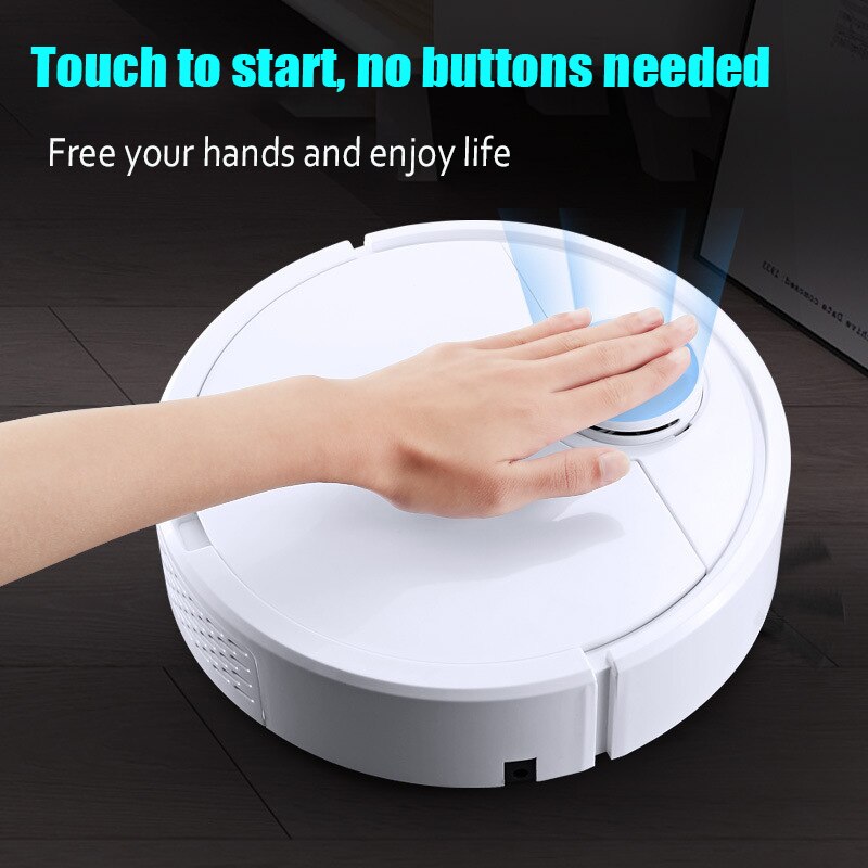 Touch switchIntelligent Lazy Robot Wireless Vacuum Cleaner Sweeping Vaccum Cleaner Robots Carpet Household Cleaning Machine