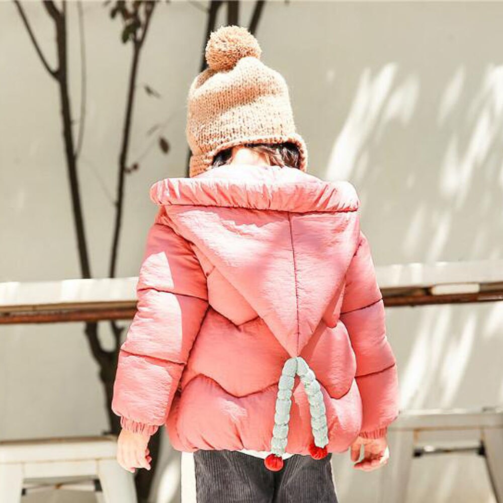 Meisje Jas Kinderkleding Snowwear Parka Dikke Katoenen Gewatteerde Winterjas Voor Winter Jongens Jas 3 Te 7 Jaar Oud