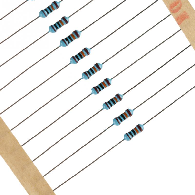 1460Pcs 1/4W Metal Film Resistor Set Assortment Kit 1ohm-1Mohm 73 Value 1% Tolerance