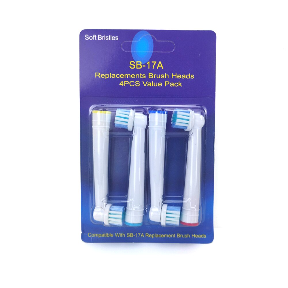 8x Electric Toothbrush Heads For Oral B Toothbrush Heads 3D Whitening Brush Heads Sensitive Brush Heads Soft Bristles