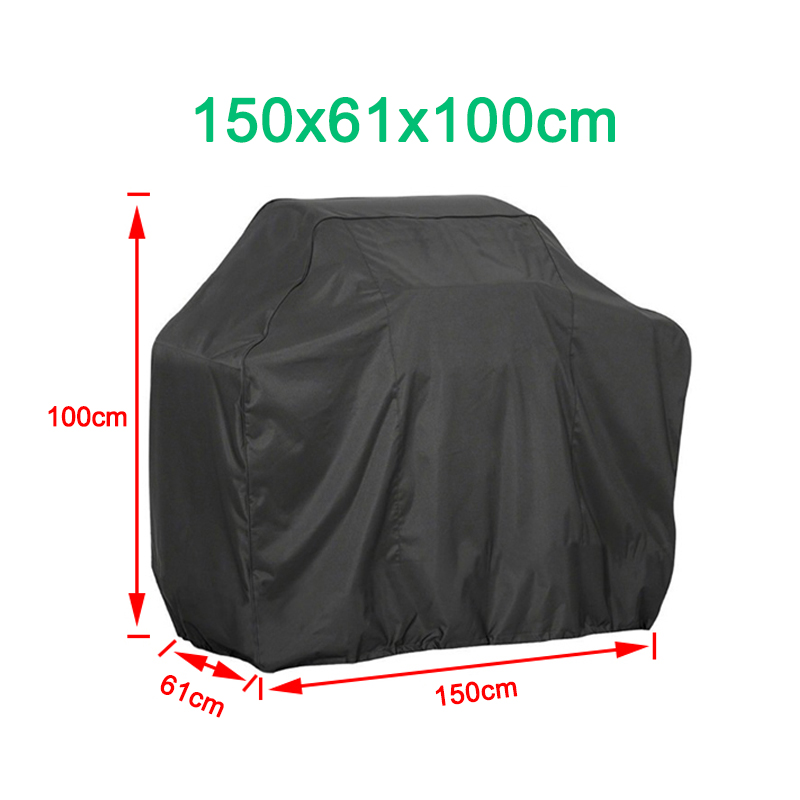 Bbq Grill Barbeque Cover Anti-stof Waterdicht Weber Zware Charbroil Bbq Cover Outdoor Regen Beschermende Barbecue Cover 29size: 150x61x100cm