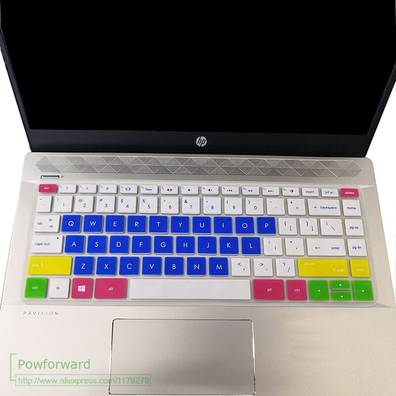 protecteur de couverture de clavier d'ordinateur portable de 14 pouces pour HP pavillon X360 14-BAxxxx/X360 14-BFxxxx Series