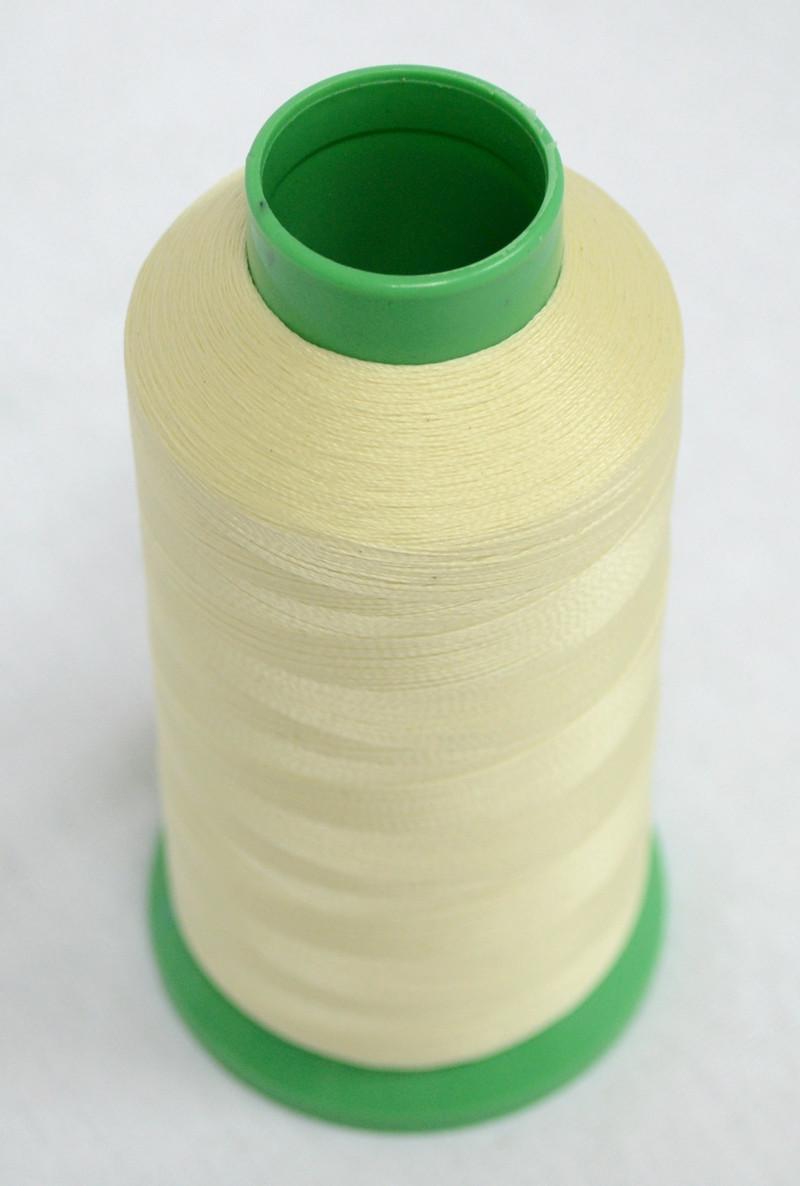 1pc resplandor en el oscuro la máquina de coser de la máquina de bordado hilo de filamento de Nylon 1000Y cada carrete 150D/2 ropa de tejido de costura GPD8198: yellow