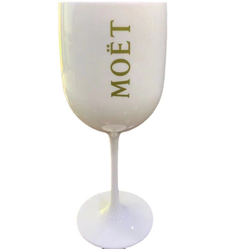 Copa de plástico para vino de 480ml, copa de cóctel, copas de champán blancas, flautas de 8CM