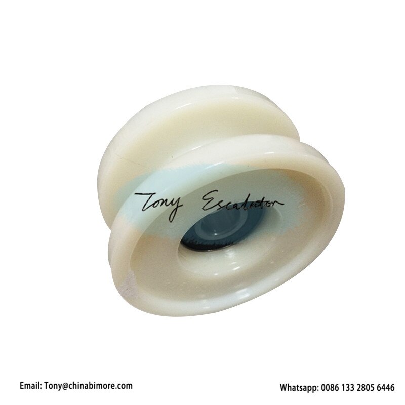 Escalator Handrail Guide Roller GAA456DH1 OD70mm W34mm 6201RS WO Shaft