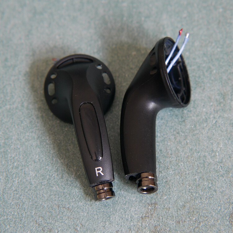 Mx500 schelpen met mmcx-aansluiting 15.4mm schelpen met mmcx-vrouwelijke zitting 1 paar: Zwart